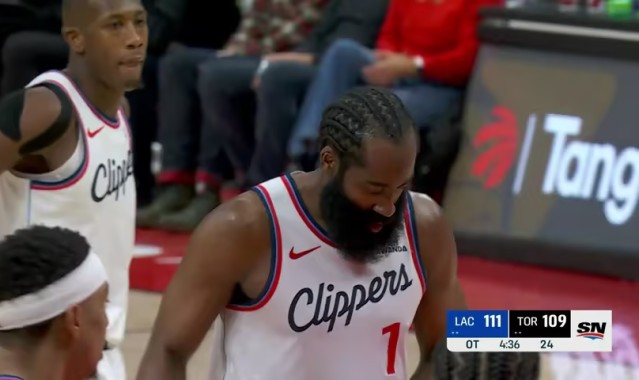 开云体育下载-速效救心丸请备好！哈登变身指挥官，快船加时险胜猛龙